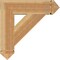 Ekena Millwork Traditional Arts & Crafts Rough Sawn Bracket, Western Red Cedar, 6"W x 26"D x 26"H BKT06X26X26TRA03RWR - alternate 3
